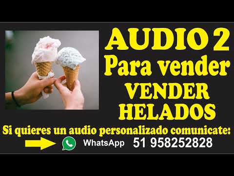 Audio 2 para vender Helados
