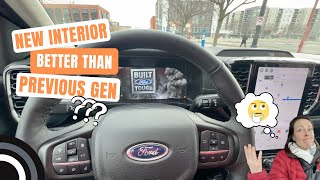 2024 Ford Ranger interior review