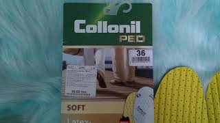 Стельки Collonil SOFT LATEX Langsohle(36 размер=23 см) - Видео от natalysolnce