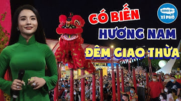 Sự cố đêm giao thừa khán giả lao thẳng lên sân khấu Hương Nam khiến cả đoàn hoảng hốt