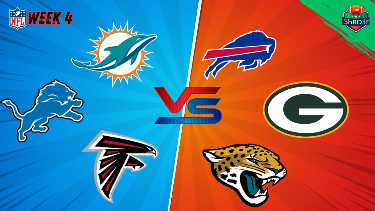 PREDICTING EVERY NFL WEEK 4 GAME YouTube