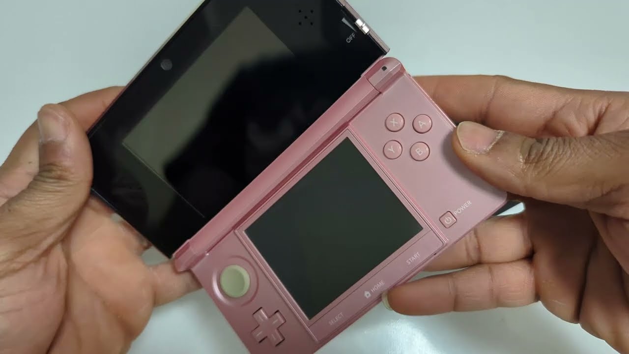 Modded Pearl Pink Nintendo 3DS – #11482 | The Retro Hero