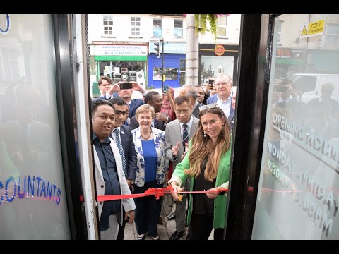 Grand Opening Ceremony of Ahmed Financial Accountants  at High Street West Bromwich | WNTVUK