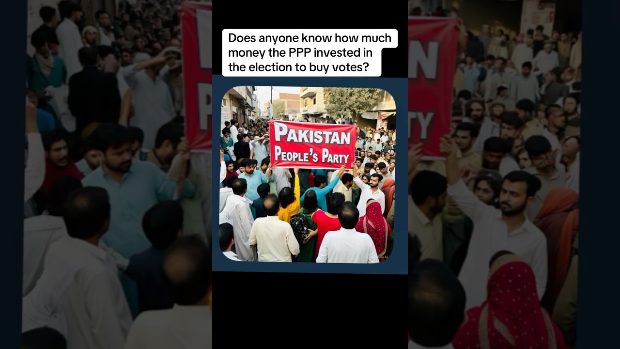 Does anyone know how much money the PPP invested in the election to buy votes? 