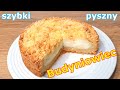 Ekspresowe kruche ciasto z budyniem do kawy 👌pyszny i szybki budyniowiec z kilku prostych produktów👍