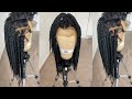 Easy Box Braid Wig Tutorial (STEP BY STEP) DETAILED