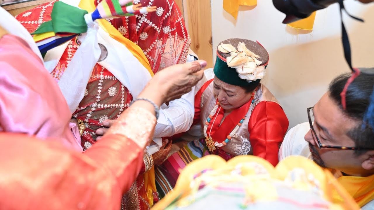 Ankush weds nonzin lahauli/khampa marriage 🥳