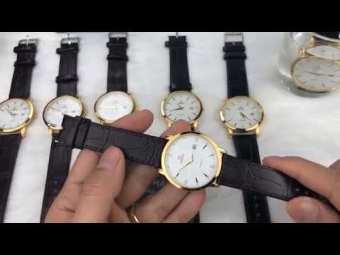 Đồng hồ nam thời trang dây da máy mỏng OL 1 lịch | Tổng quát các nội dung liên quan đồng hồ nam thời trang dây da có lịch omega chính xác