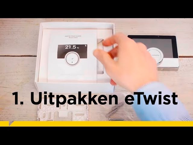 De Remeha Etwist Uitpakken En Installeren - Youtube