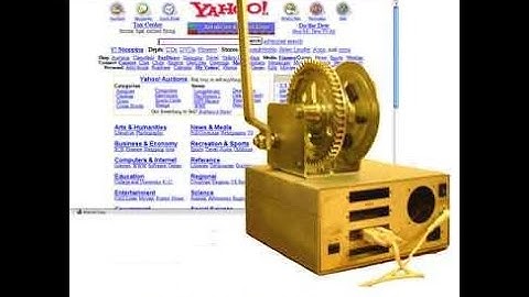 Crank the Web, (2001), by Jonah Brucker-Cohen