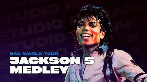 Michael Jackson - Jackson 5 Medley | Bad World Tour (Instrumental Studio Remake)