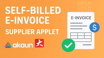 How to Submit Auto & Manual Self-Billed e-Invoices – Supplier Applet