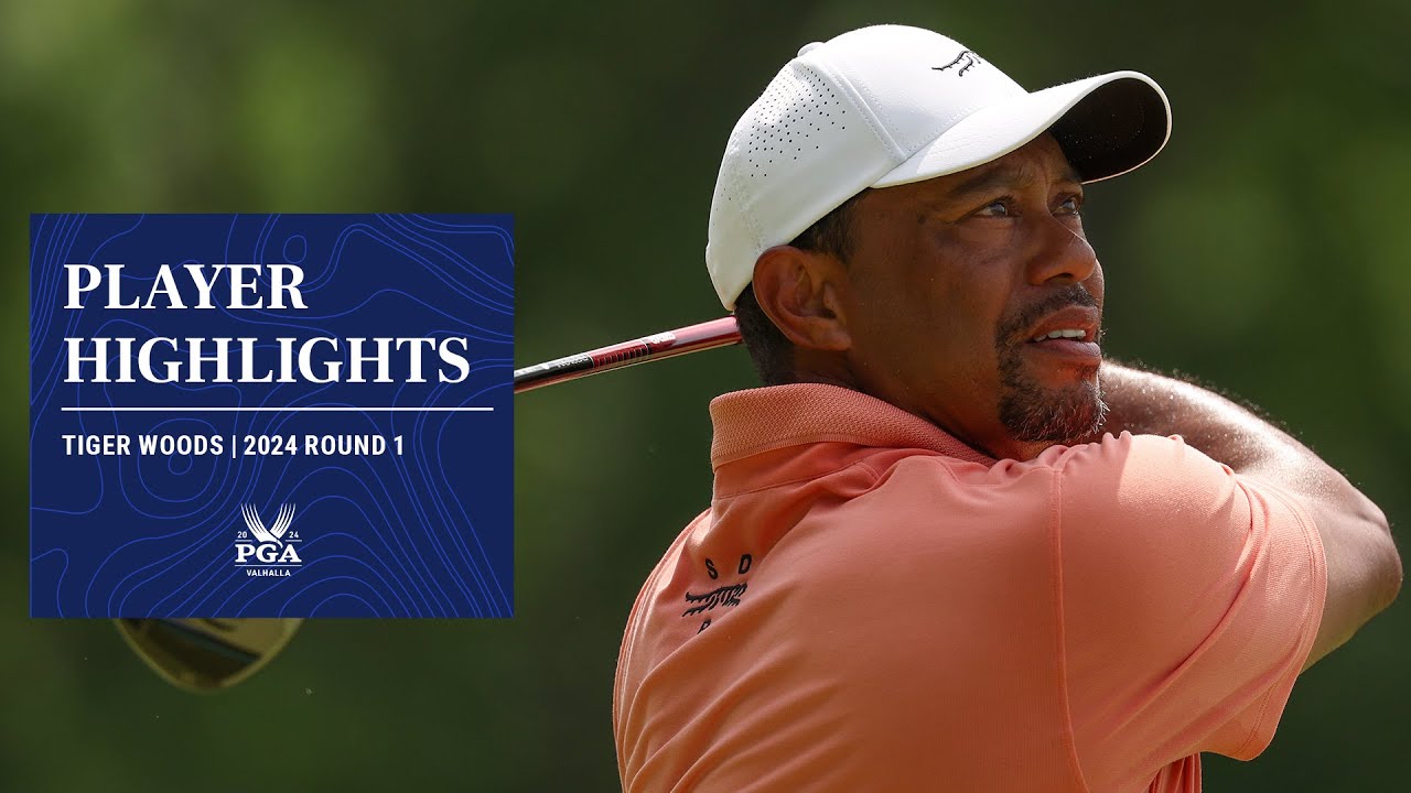 2024 PGA Championship leaderboard: Live coverage, Tiger Woods ...