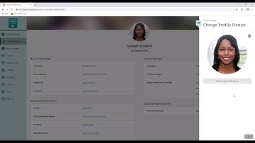 Update your profile settings with Blackboard Ultra Base Navigation