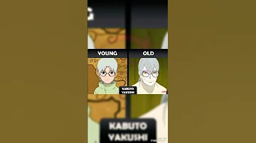 Young And Old Version Of Naruto And Boruto Characters Naruto Narutoshippuden Boruto 