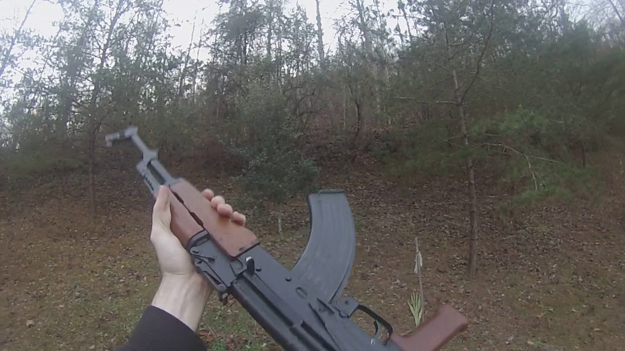 Hungarian AK63D underfolder test firing (Done by Wayne At Stillhouse ...