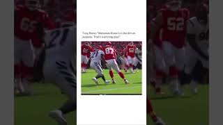 Tony Romo Always Glazing Mahomes 😭🤤 #shorts