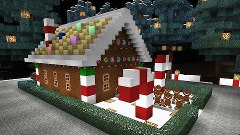 Gingerbread House - MINI BLOCK CRAFT