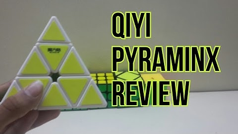 Qiyi pyraminx  Review + Solves