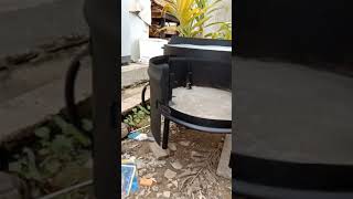 half oil drum for bbq  #shorts