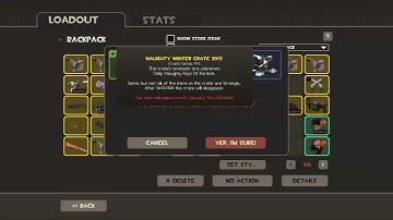 TF2: Uncrating Naughty and Nice Crates