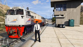 Indonesian Railway Driver's Task! GTA 5 Mod Indonesia screenshot 5