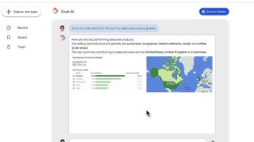 Duet AI in Google Cloud - data analysis and visualization
