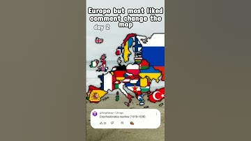 Europe but the most liked comment change the map