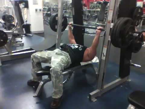 David Pol 355 lb bench