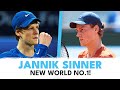 Jannik sinner the journey to world no 1