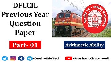 DFCCIL Previous Year Paper: Numerical Ability (Part-01) || By Ankur Choudhary Sir || DFCCIL EXAM ||