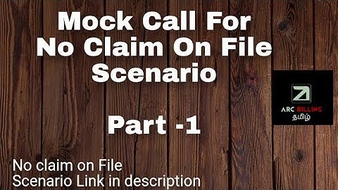 Mock Call For No Claim On File Scenario Part 1 #usa #medicalbilling #healthinsurance #healthcare