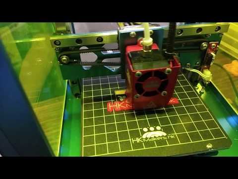 RA20 printing HKMakers.hk Logo with 2 colors