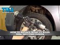 How to Replace Front CV Axles 2006-2012 Ford Fusion