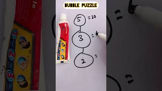 Bubble puzzle math#shorts #youtubeshorts #shortvideo #shortsfeed #shortsviral #bubble #puzzle #math