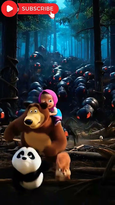 Armz Terror! Masha And The Bear 🐜🐜#mashaandbear #monster #anomali #monsteradventure
