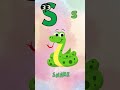 Phonics letter s  learn abc phonics sounds of alphabets a to z in english shorts