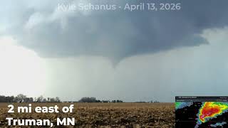 Truman, MN Tornado April 13, 2026