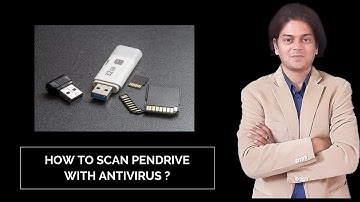 how to scan pendrive with antivirus?