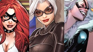 Spider Girl Lady Symbiote Black Cat Thicc Latexlace Playable Character - Spider-Man Pc Mods