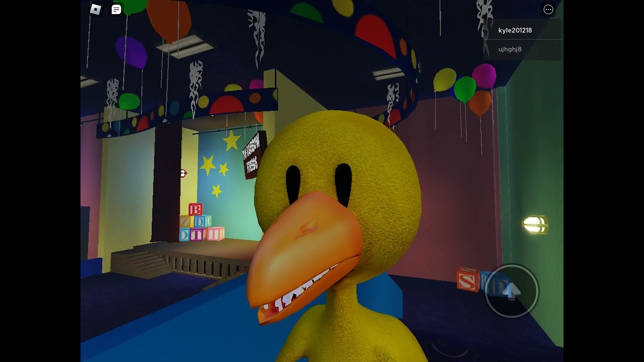 I became yellow duck in rainbow friends roblox