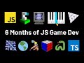 6 Months of Learning JavaScript Game Dev in 6 Minutes