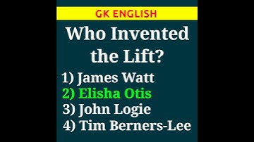 INVENTIONS AND INVENTORS||🔥||GKENGLISH||BASIC GK||GK IN ENGLISH||GK BASIC|| GENERAL KNOWLEDGE #Short