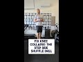 Fix Knee Collapse: The Step Side Shuffle Drill #shorts