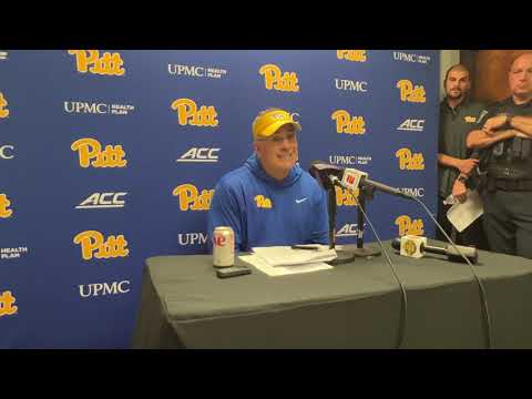 Pitt head coach Pat Narduzzi on field goal miss, Mason Heintschel injury, win over Virginia Tech,