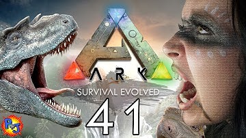 Lets Play ARK: Survival Evolved PS4 Split-screen Multiplayer | Co-op Gameplay Part 41 (P+J)
