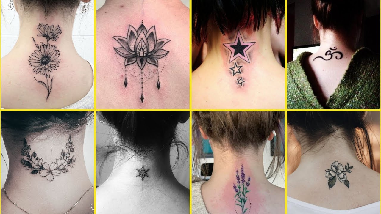 Endless Neck Simple Tattoos  Neck Simple Tattoos  Simple Tattoos   MomCanvas