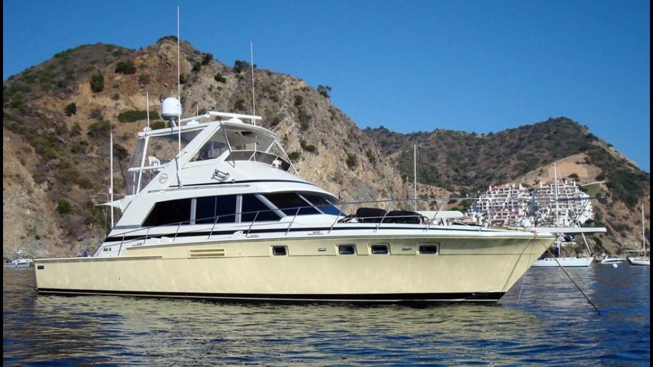 ⁣1982 Bertram 54 Flybridge Sportfisher Yacht For Sale Video Walkthrough Review by Ian Van Tuyl