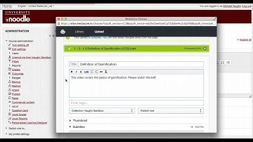 Adding MediaCore Videos or Files to Moodle