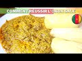 Recette camerounaise 2 okok bassa sal ikok avec du manioc  pour les nuls paryscooks
